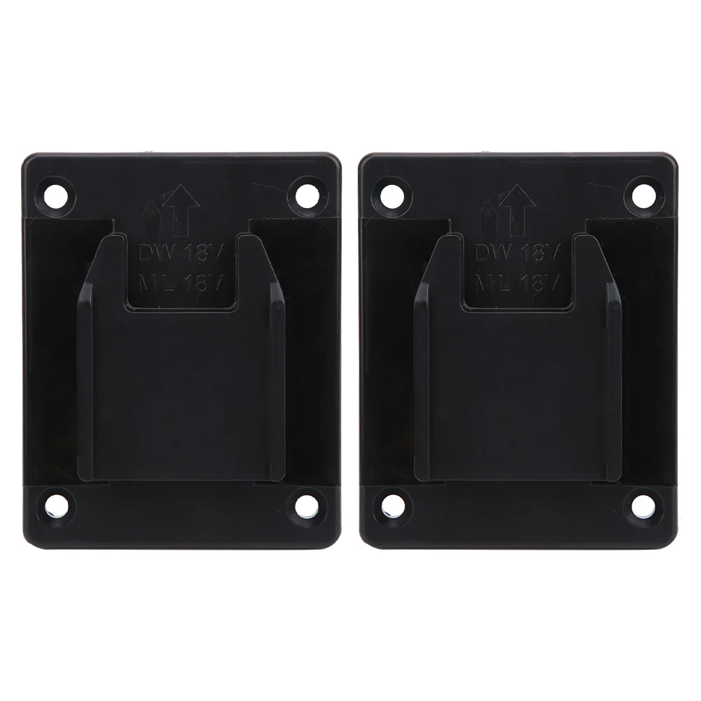 

2PCs Suitable for Milwaukee M18 18v / DEWALT 20V Power Tool Machine Wall Shelf Fixing Devices(B Power
