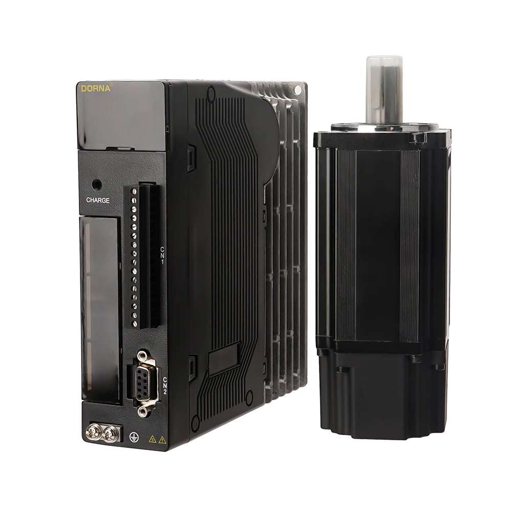 

220V 3000rpm 80mm 750w Ac Servo Motor 0.75KW 2.39Nm DORNA CNC Servo Motor