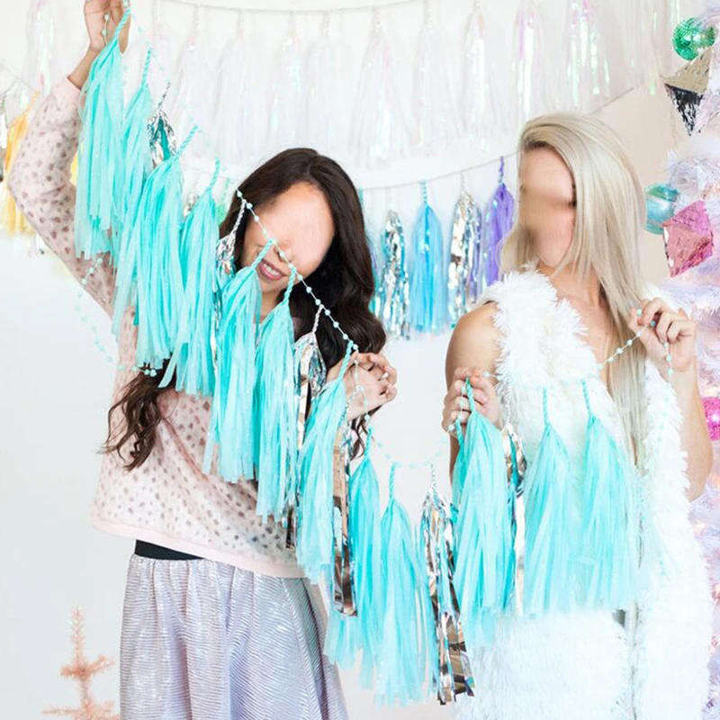 

accessories paper tassel ribbon wedding decoration balloon birthday party decoration party decoration baby birthday prop