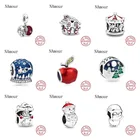 Браслет-талисман Pandora из серебра 925 пробы с бусинами