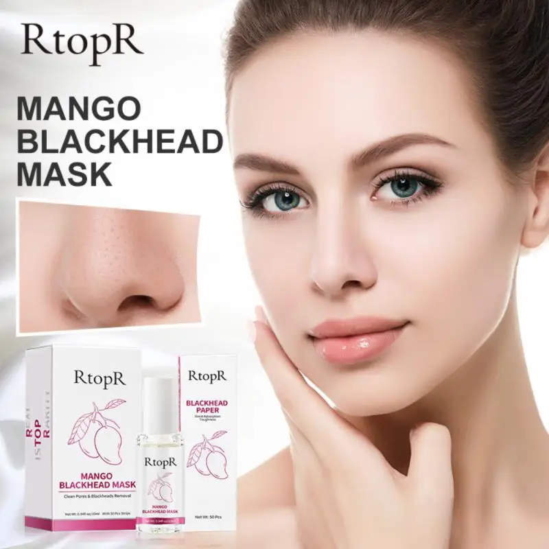 

Blackhead Remover Mask Facial From Black Dots Remove Blackhead Peeling Pore Strip Fabric Acne Nose Mask Repair Skin Care