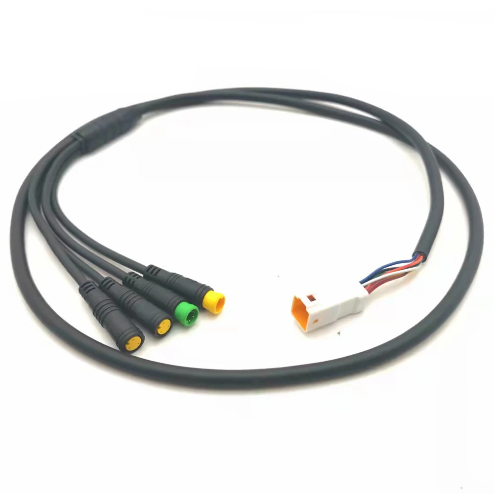 

M200 M300 M400 M420 M620 G330 G360 G332 G510 Bafang Torque Motor 1T4 EB-BUS Assembly Cable with Brake Display Throttle Connector