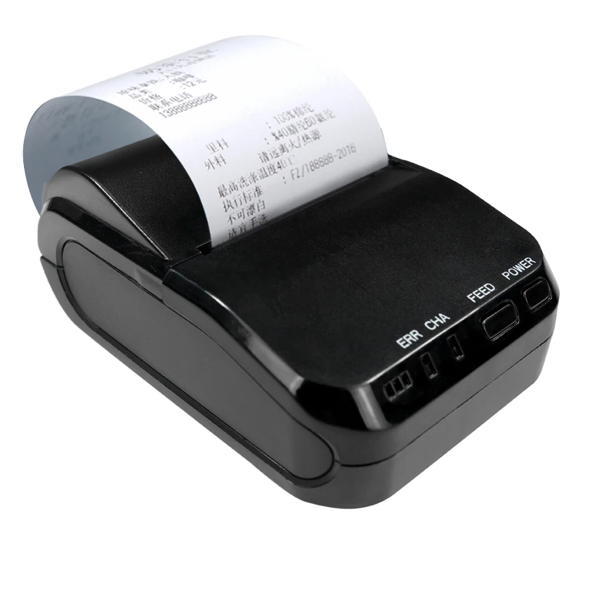 

58mm 80mm handheld mobile thermal receipt printer mini POS printer for Business super with BT