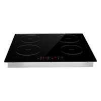 new design made touch induction and ceramic hob built in electric 2 burner induction cooktop double induction cooker