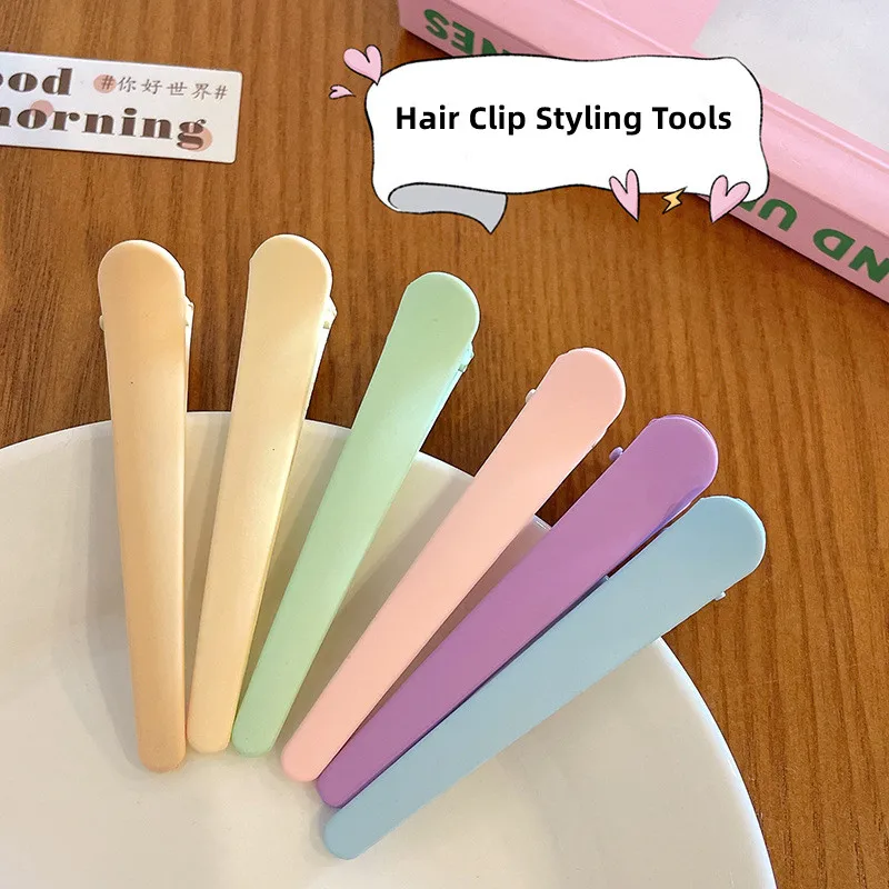 

Профессиональные заколки для парикмахерских салонов, корейские заколки с боковым зажимом, сетчатые красные заколки, челки