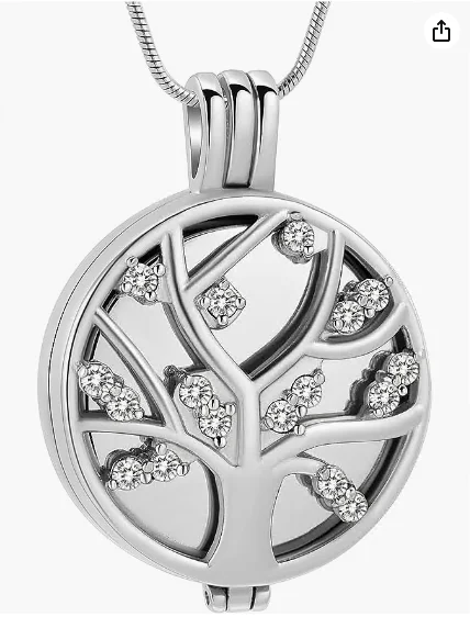 Кремационная Ювелирная урна памятный кулон нержавеющая сталь