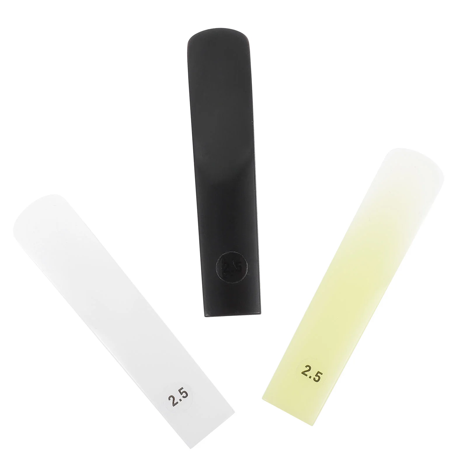 

3 Pcs Resin Reed Tenor Saxophone Reeds Useful Clarinet Musical Supplies Instrument Parts