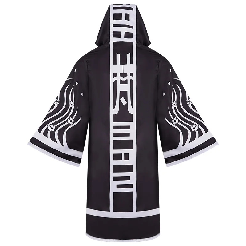 

Anime Cosplay Tokyo Revengers Cosplay Costume Senju Kawaragi Brahman Kimono Robe Man Cloak Silver Wig Men Uniform Party Cosplay