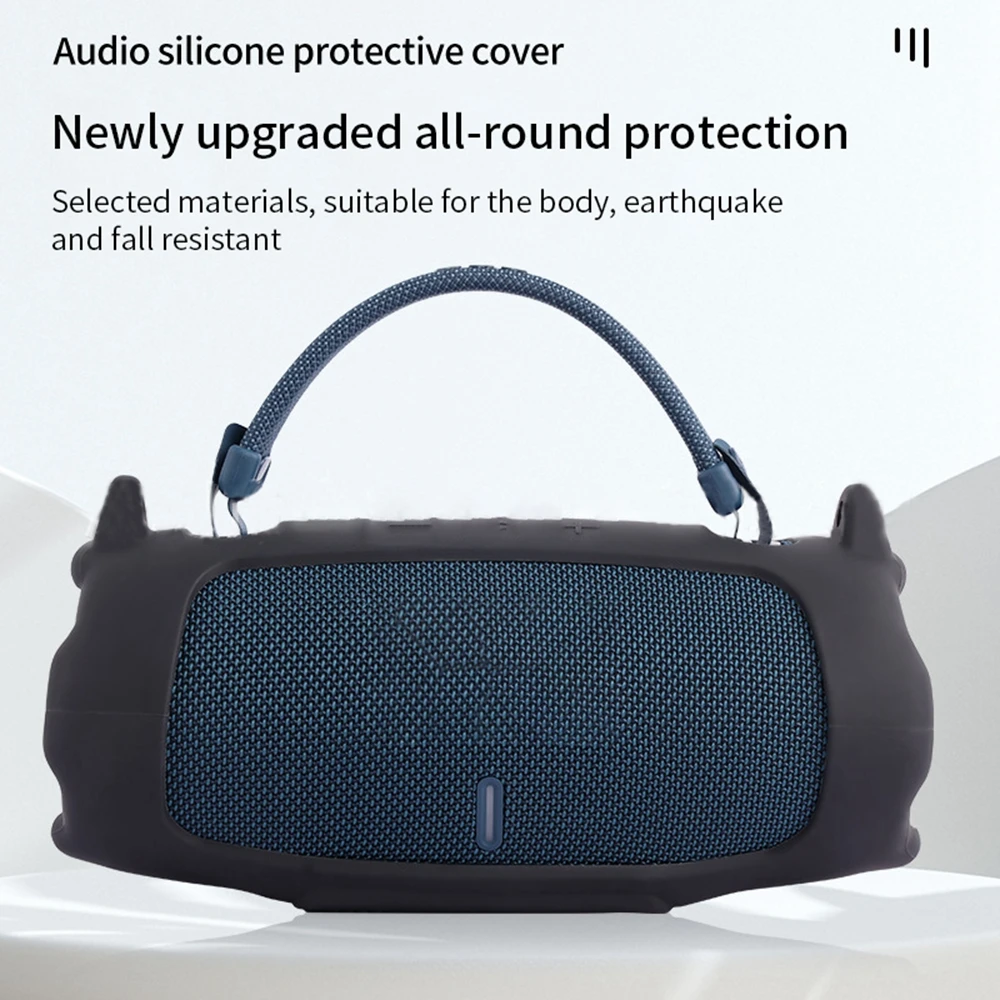 Фото Силиконовый защитный чехол для JBL Charge 6, Bluetooth-динамик, мягкий рукав с плечевым ремнем для JBL Charge6, аксессуар №3
