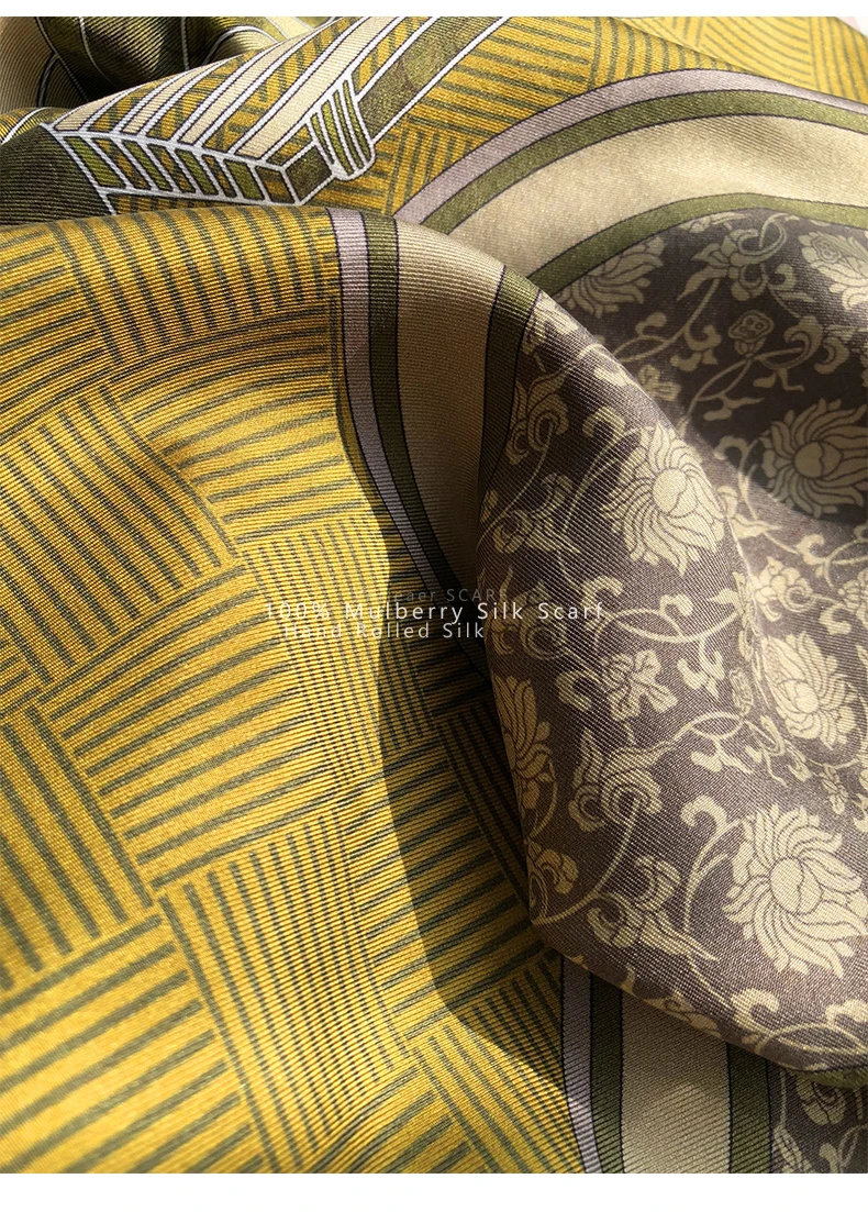 Рисунок 2 - Винтажный большой шарф из тутового шелкопряда