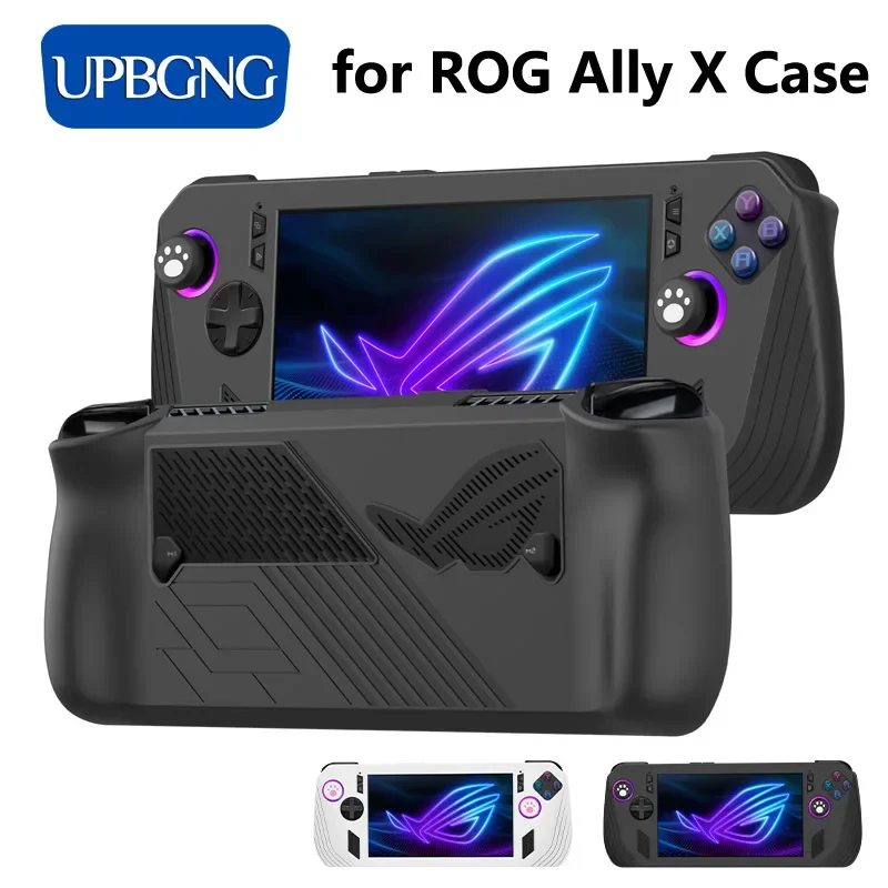 Силиконовый защитный чехол для Asus Rog Ally X с силиконовой крышкой рокер игровой