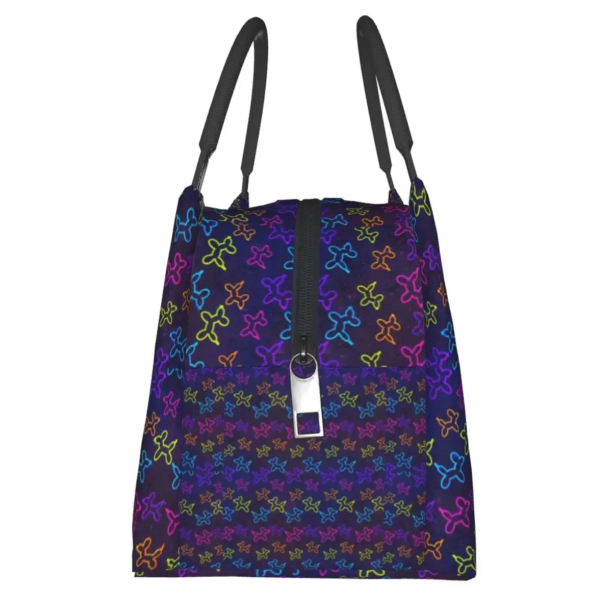 Неоновый воздушный шар для собак сумка обеда с космическими животными