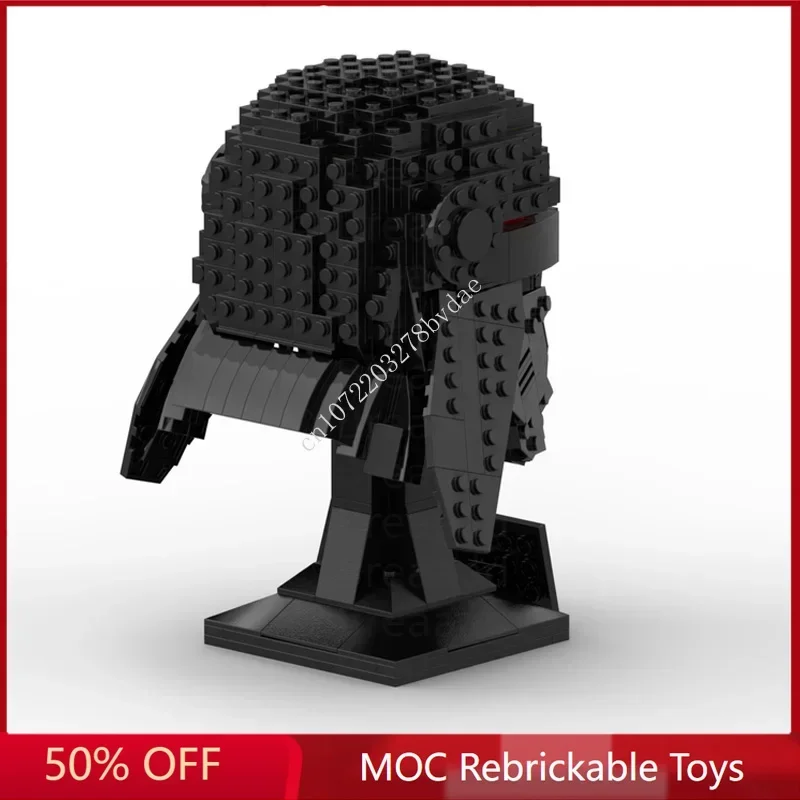 738 шт. Star Plan MOC DeathTrooper шлем космический корабль боевая модель строительный блок