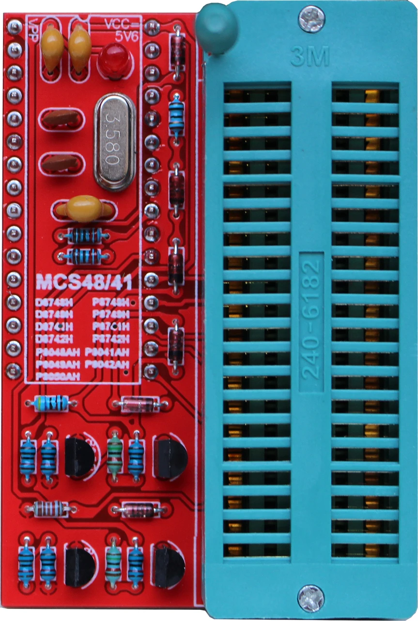 MCS48 Adapter P8048/8049/8050/8041/8042/8748/8749/8741/D8742