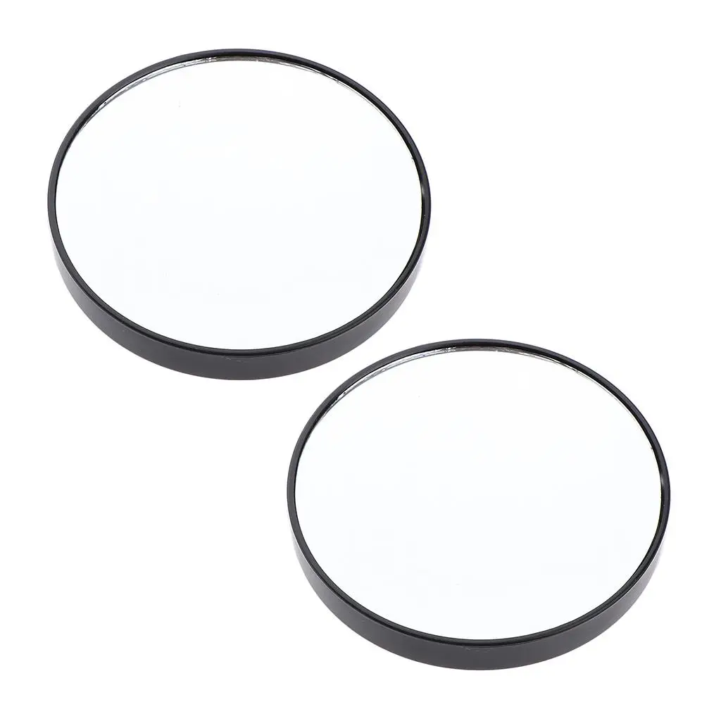 

2pcs Travel Wall Suction Mirror 10X Magnifying Makeup Cosmetic Bedroom Mirrors Outdoor Magnification Mirror
