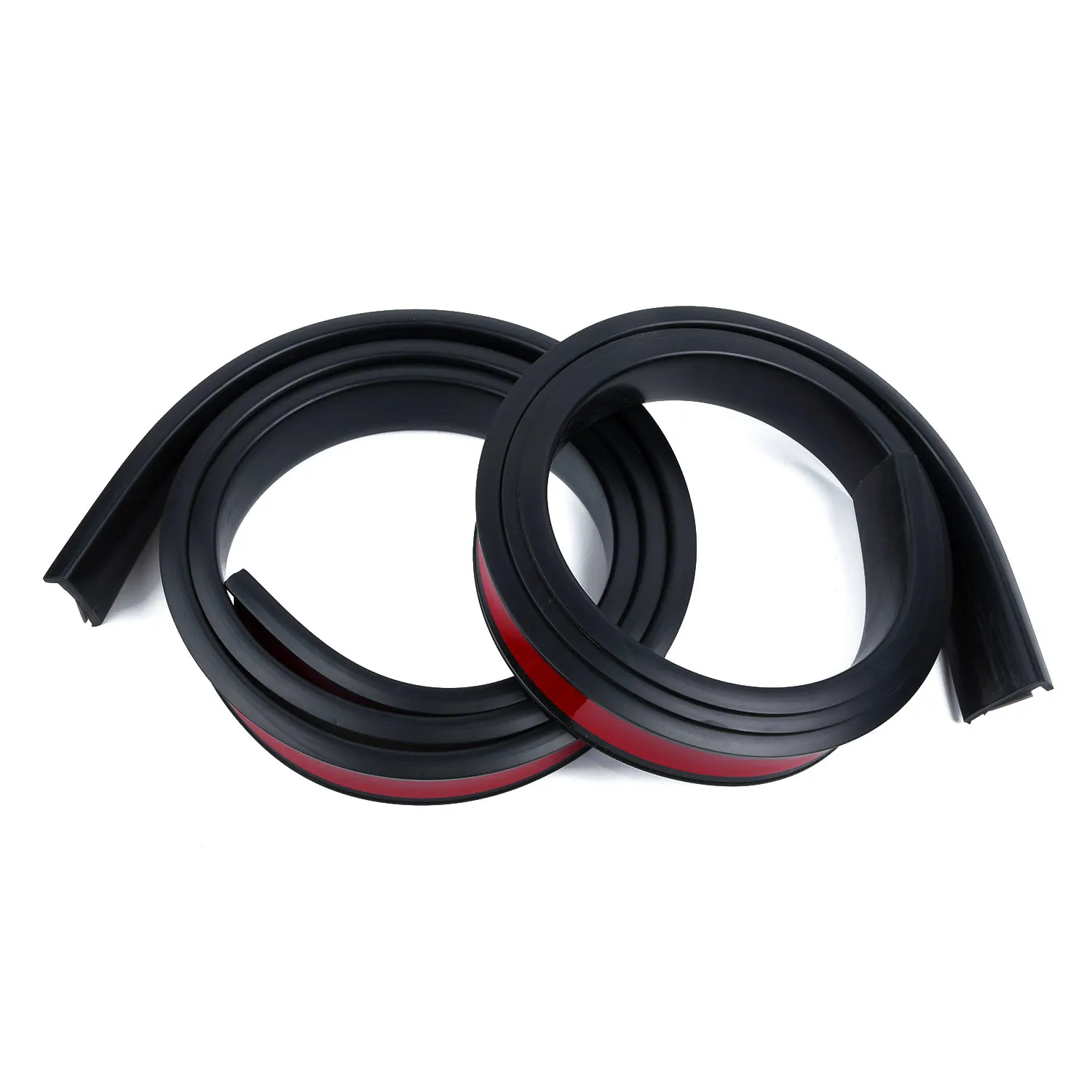 

Rubber Arch Strips Mudguard 2pcs Black Car Wheel Protection Universal Practical Durable Best Latest Anti-collision