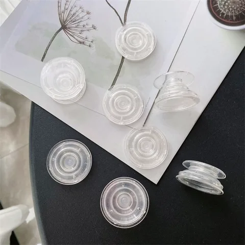 Прозрачная складная розетка для телефона, кольцо на палец, ручкаTok, ручка для позикета, сделай сам, подставка для мобильного телефона, базовая ручка, держатель, аксессуары