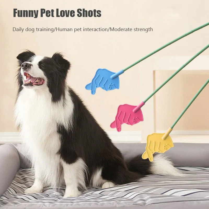 

Интерактивные игрушки для домашних животных, силиконовая игрушка для собак, забавные выстрелы для домашних животных, товары для дрессировк...