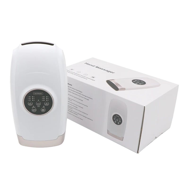 

YICOLY 6 modes air bag compression acupressure hand and finger comfier electric massage machine hand massager with heat