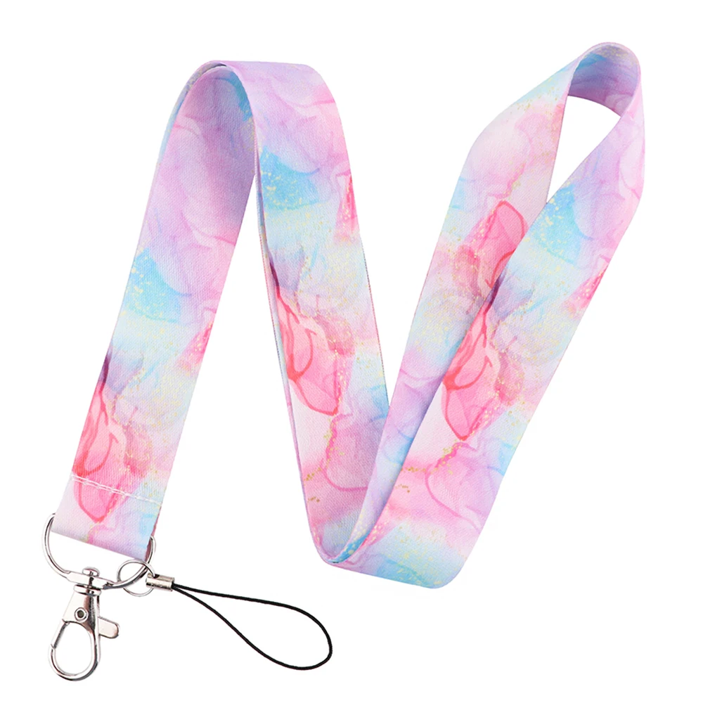 kkz001 fashion sloth lanyard for keys keychain badge holder id credit card pass hang rope lariat phone charm accessories gifts free global shipping