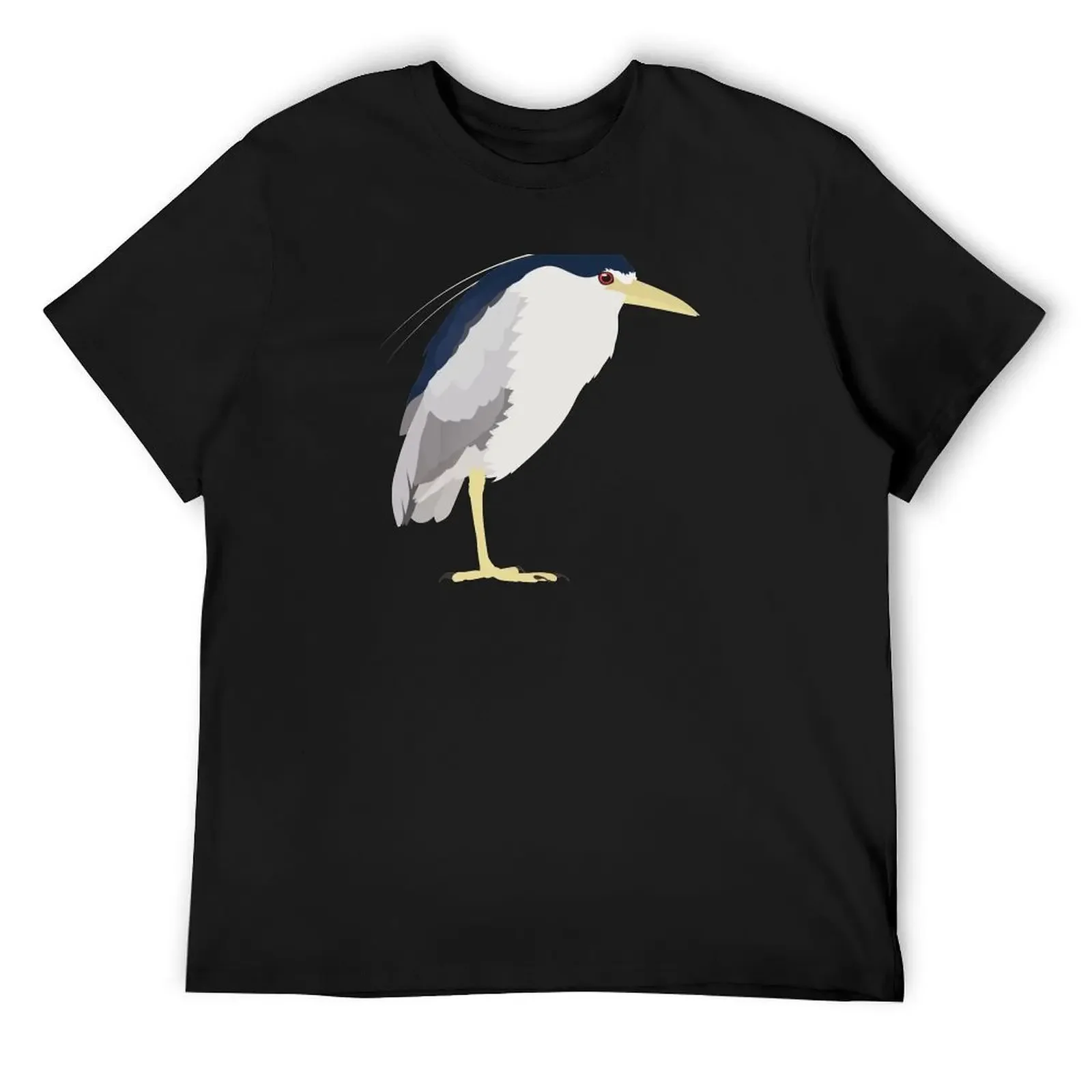 Футболка Black-Crowned Night Heron- Nycticorax nycticorax футболки с аниме футболка большого размера