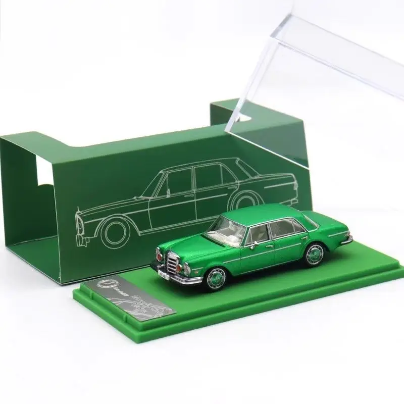 1:64 Liberty64 Mercedes 300sel желтая свинья черный Boss Amg Модель автомобиля из сплава
