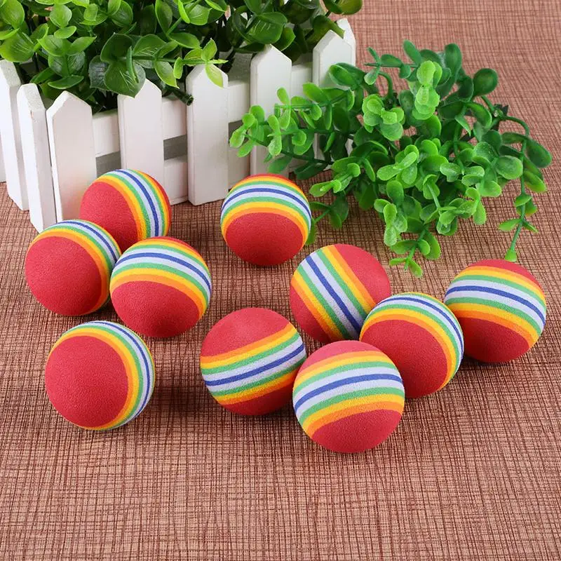Eva Foam Ball Indoor Practice Ball Diameter 42mm Aid Soft Golf Training Ball Soft Flexible Less Impact