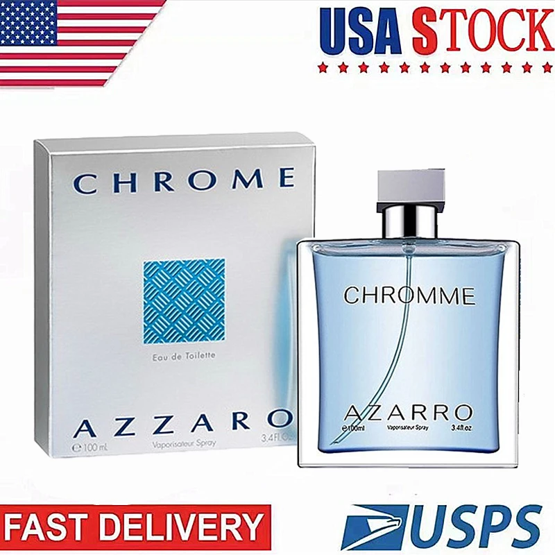 

Free Shipping To The US In 3-7 Days Azzaro Chrome Perfumes for Men Original Long Lasting Man Parfume Men's Deodorant