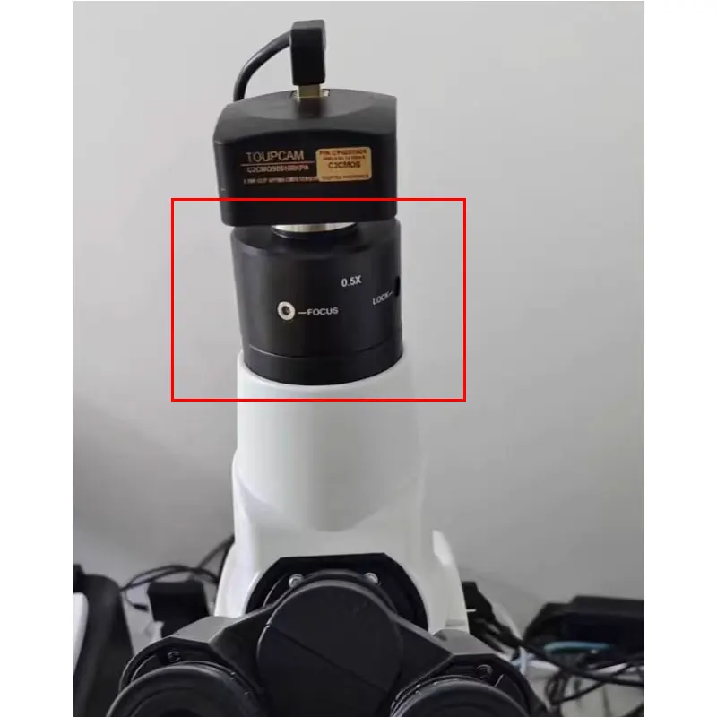 0 5x адаптер для камеры микроскопа разъема крепления тринокулярного Olympus C