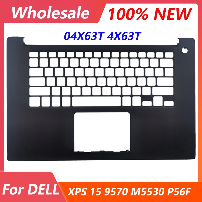 

Новая Оригинальная верхняя крышка для Dell XPS 15 9570 Precision 5530 M5530, верхняя крышка для рук 04X63T 4X63T, черный корпус C