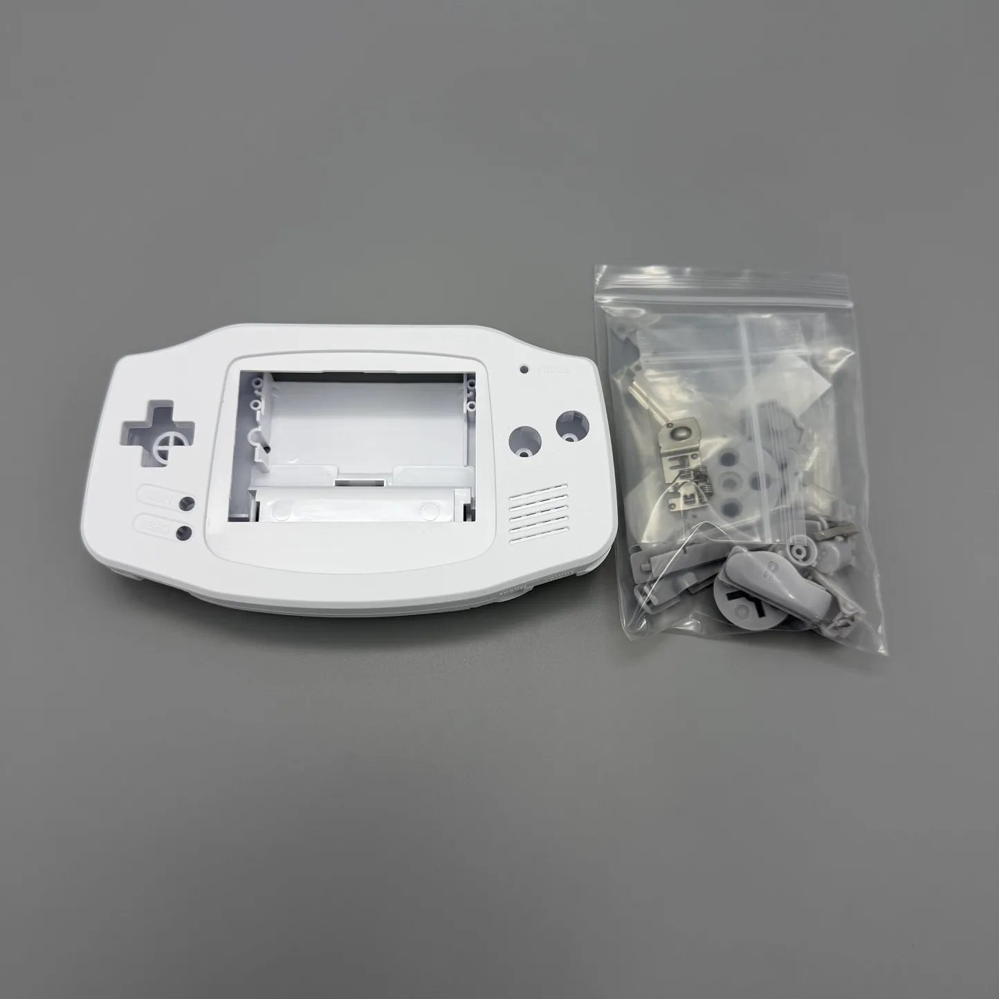 Высококачественный комплект корпуса для Gameboy Advance GBA без логотипа бренда. На корпусе нет логотипа бренда. (art.: 3920dae4e58ba) - 3920dae4e58ba