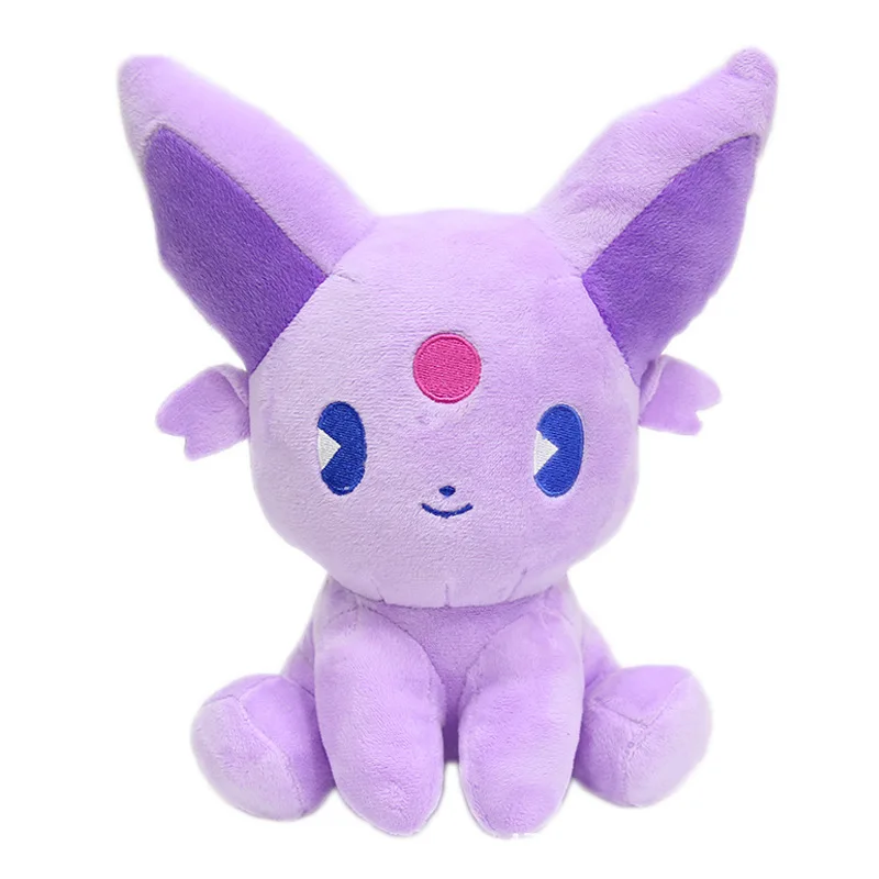 Фото 10 шт./компл., плюшевая игрушка в виде животного из серии Pokemon Umbreon Flareon Vaporeon, 20 см №2