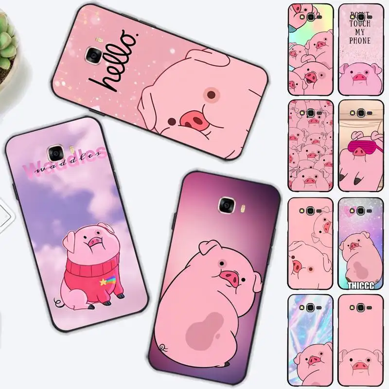 

Disney Gravity Falls Waddles Phone Case for Samsung J 2 3 4 5 6 7 8 prime plus 2018 2017 2016 core