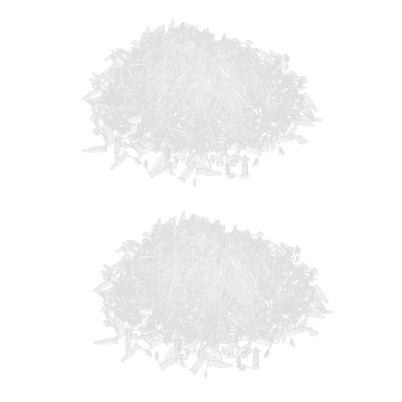 

1000 Pcs Laboratory Clear White Mark Printed Plastic Centrifuge Tube 1.5Ml