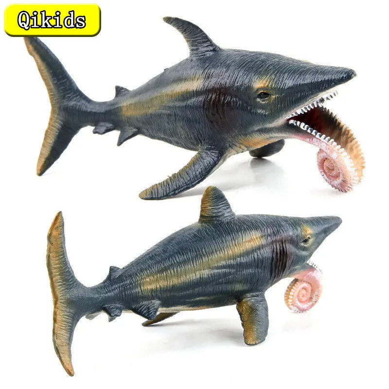 Имитация морской биологической модели, твердая Акула, игрушка, вертокоон, пластиковый материал, морские игрушки, животные, морские фигурки, детский подарок