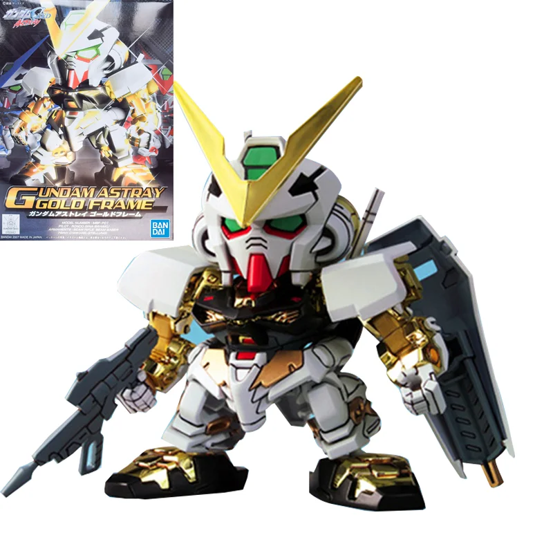 

BANDAI оригинальная SD BB астрая Золотая рамка Gundam Gunpla Сборная модель набор экшн-фигурка аниме мобильный костюм подарок новинка для детей