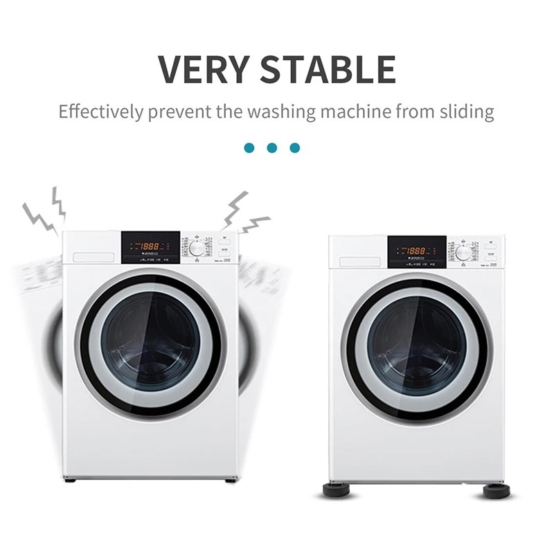 Anti Vibration Pads For Washing Machine Heavy Duty Rubber Noise Dampening Washer And Dryer 8 Packs | Бытовая техника