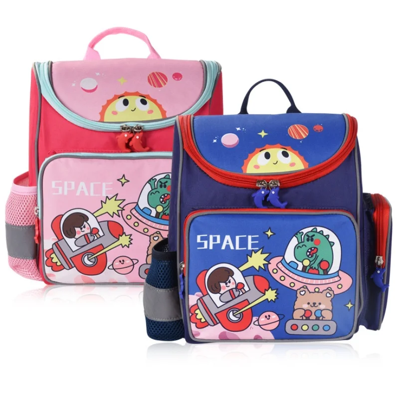 Primary Girl Boy Astronaut Dinosaur Cartoon Backpacks New Children Cute Small Schoolbags for Students Grade 1-3 All-match Hot