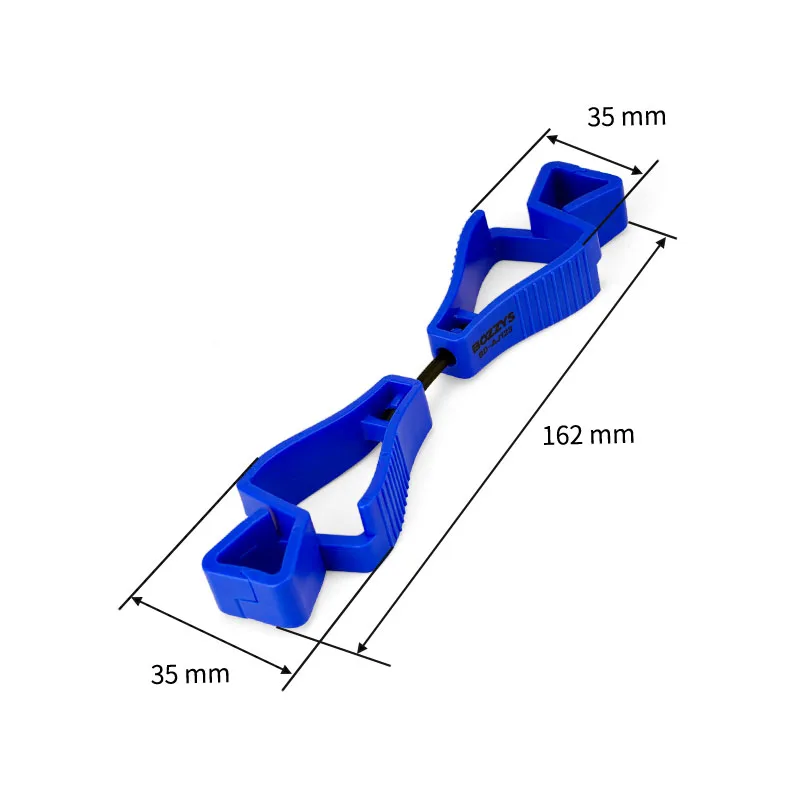 

BOZZYS пластиковые зажимы для перчаток желтые