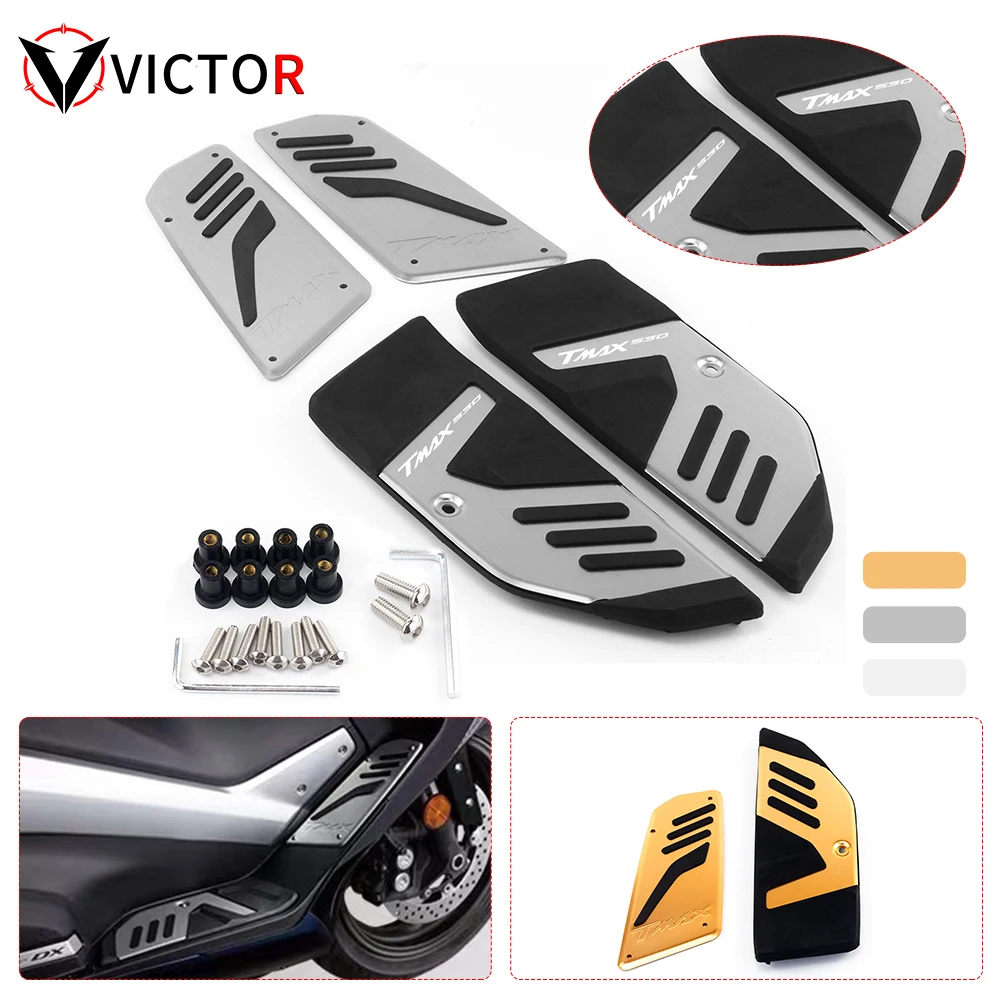 Подножки для мотоцикла набор педалей подножки YAMAHA TMAX 530 TMAX560 T-MAX SX DX TMAX530 2017-2021 ног |