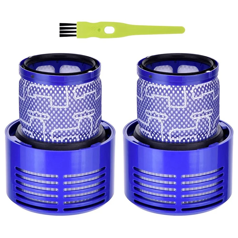 

2 Pack V10 Filter Replacement For Dyson Cordless Vacuum Vacuum Filters Replacement Parts Compare To Part 969082-01