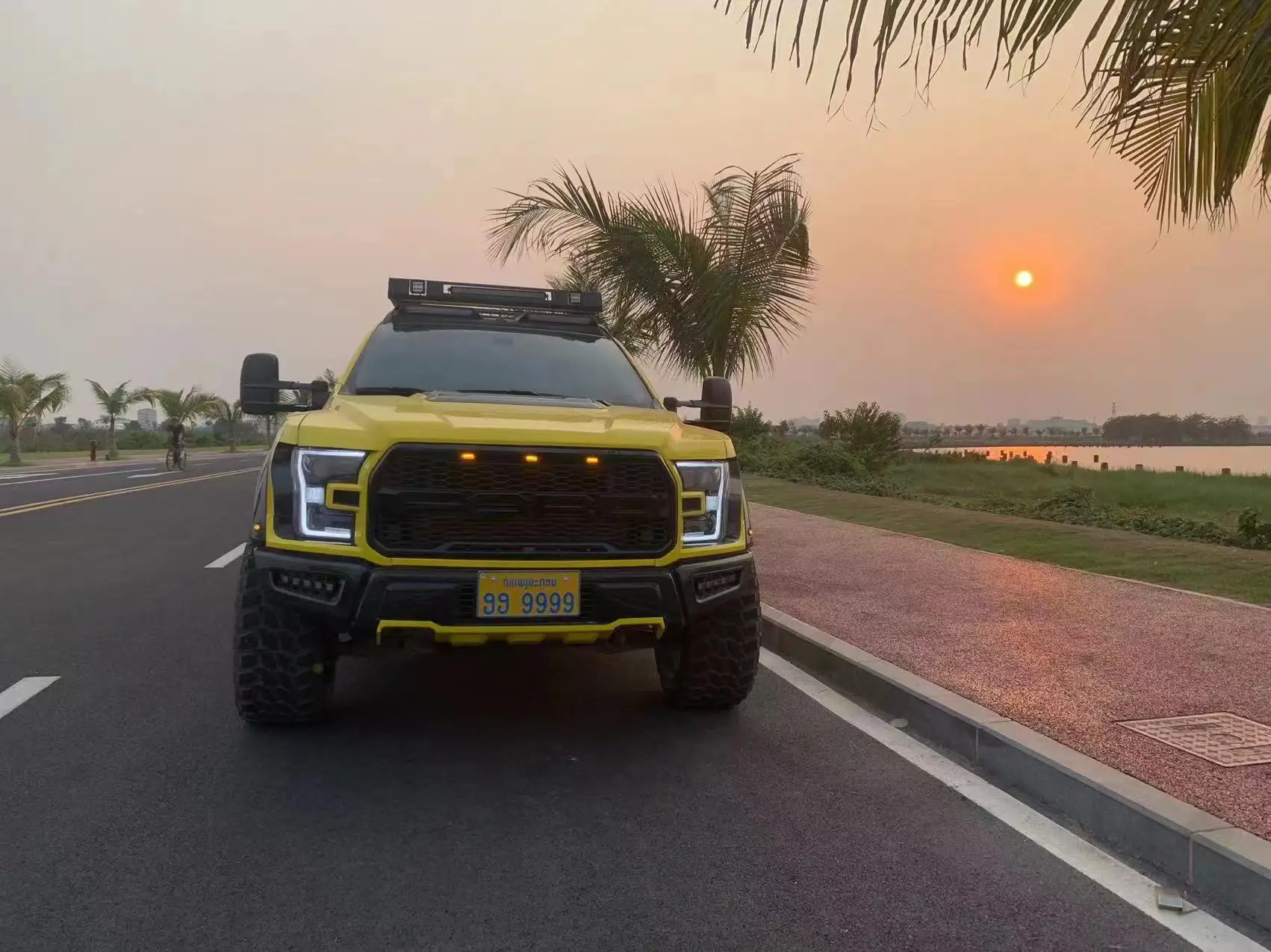 Автомобильные буксировочные электрические боковые зеркала Ramand для Ford Ranger Wildtrak