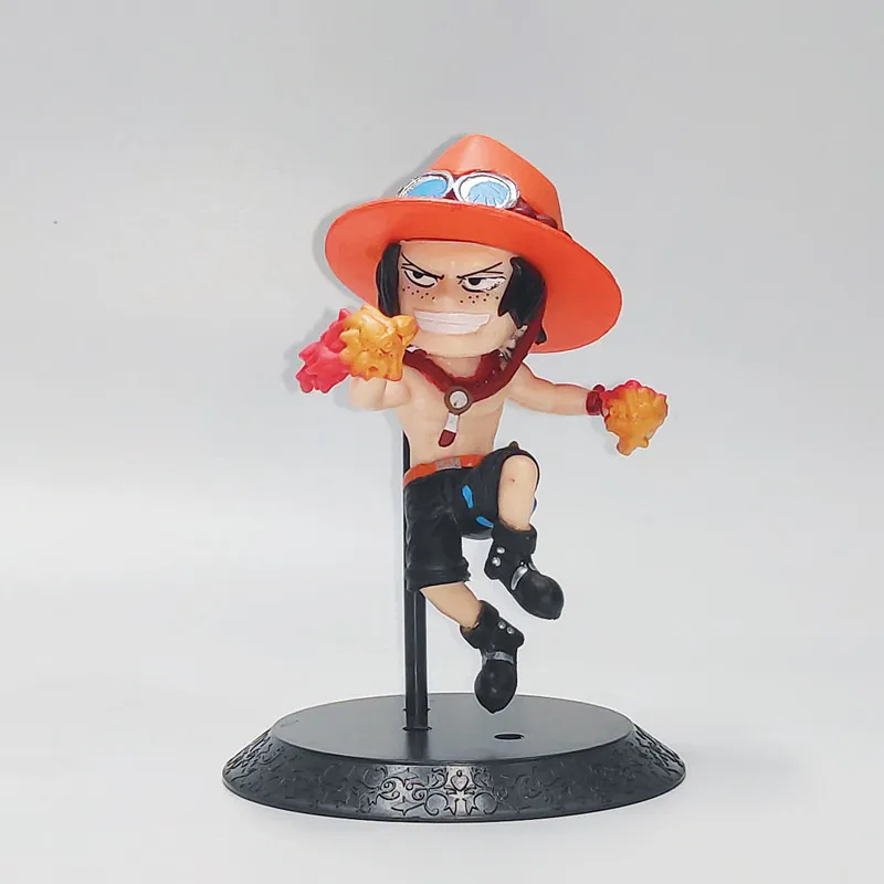 Экшн-фигурки из ПВХ Luffy silверы Rayleigh Sabo Ace Garp 6 шт./комплект подарки для друзей -