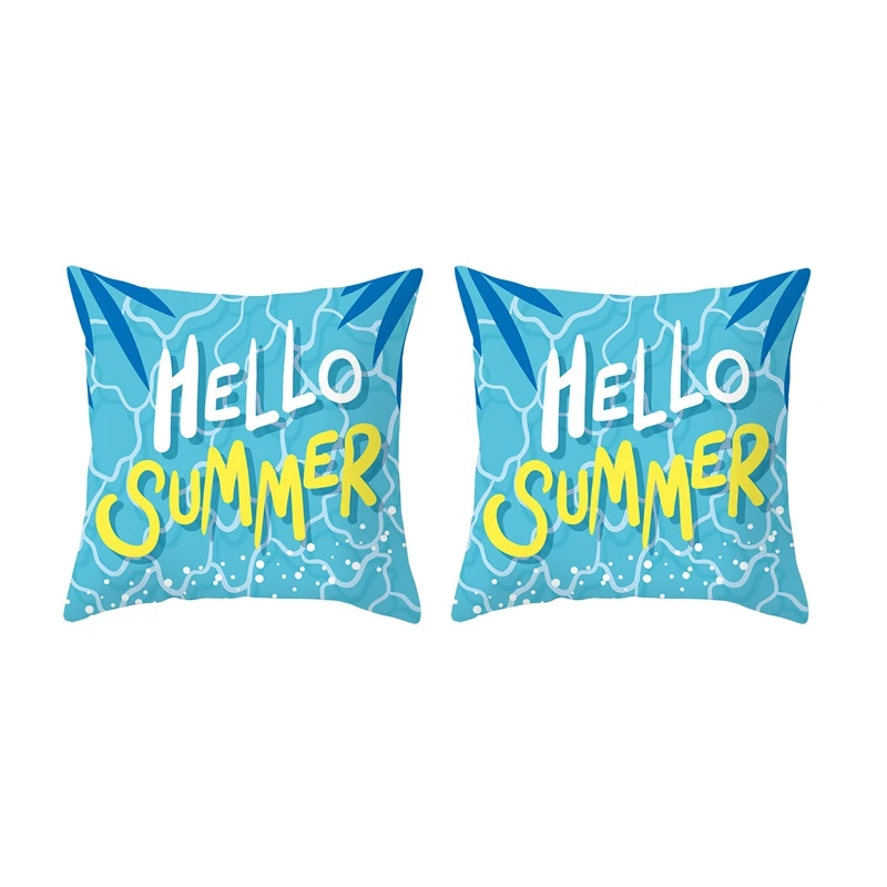 

Наволочка из персиковой кожи с цифровым принтом в средиземноморском океане, товары для дома 9