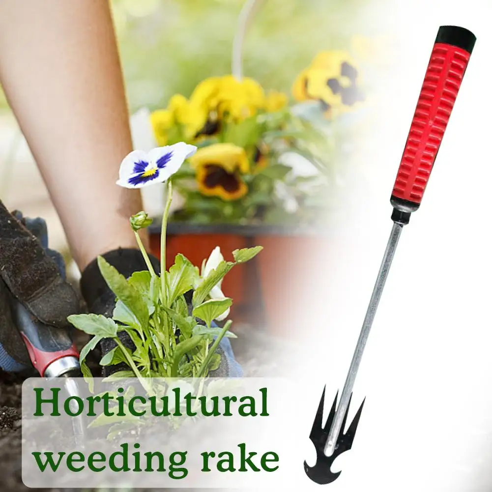 

Manual Garden Weeder Durable Weeding Removal Rake Cultivating Planting Agriculture Backyard Planting Cultivating Weeder Gar B1D0