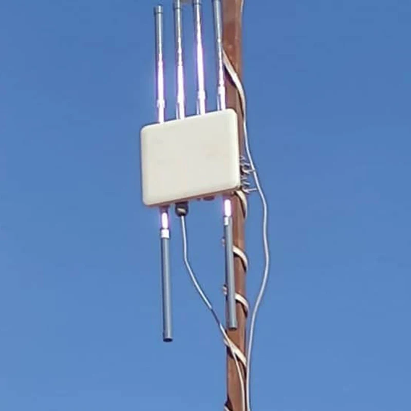 Трехдиапазонный радиальный маршрутизатор ax5400 500 м уличная точка доступа Wi-Fi 6