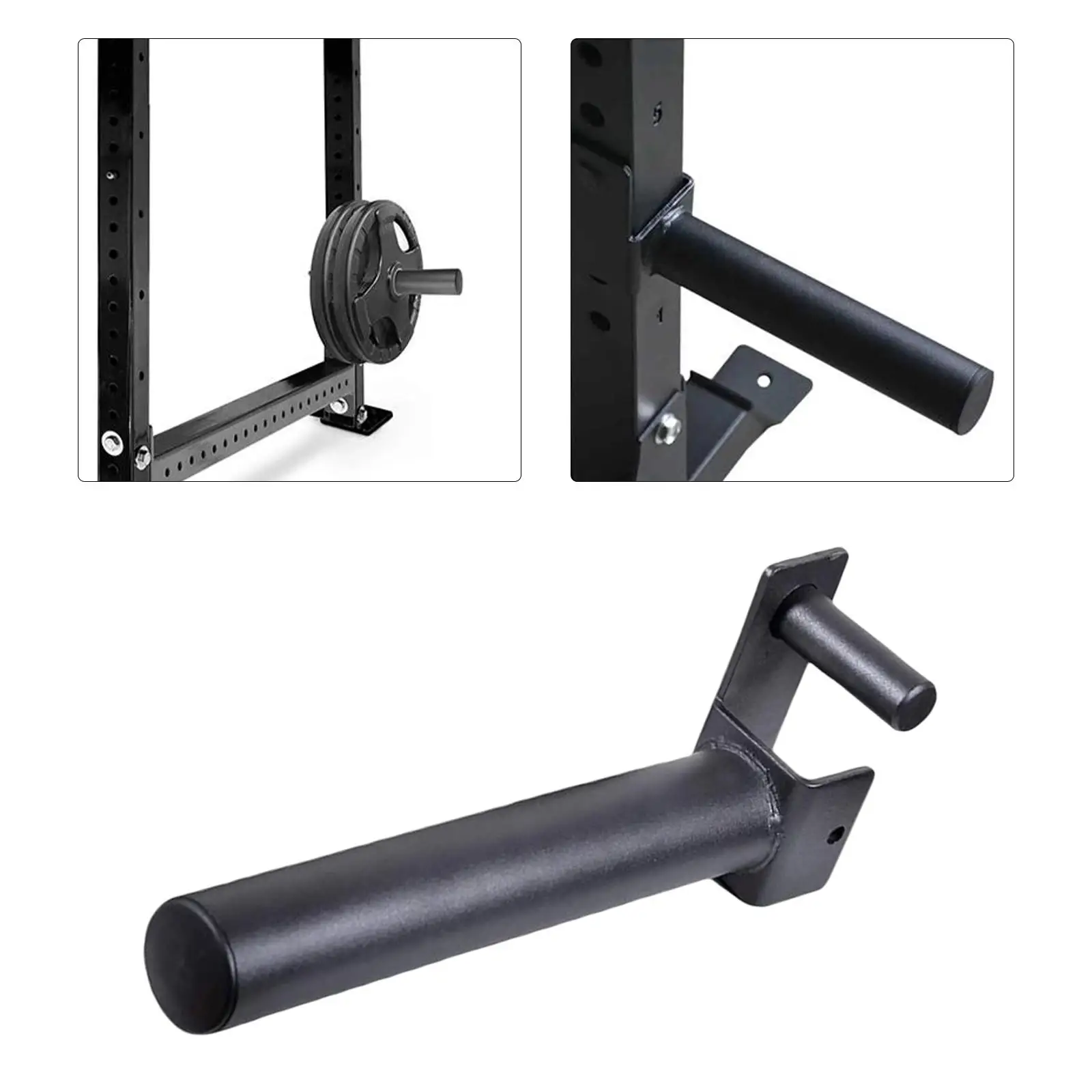 

weight Training Holder and gym Attachment Support Barbell