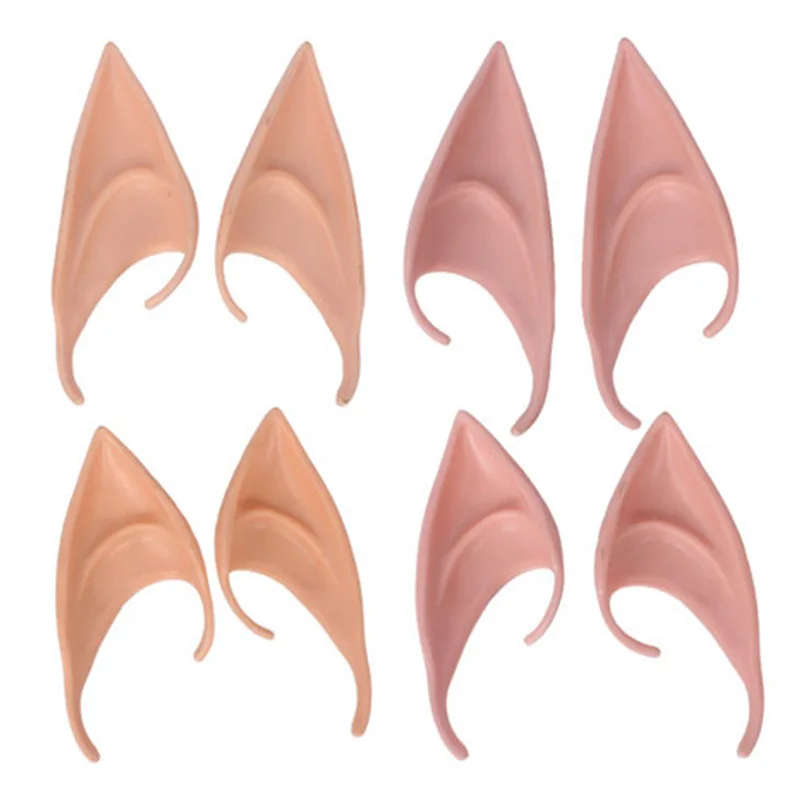 

Party Decoration Latex Ears Fairy Cosplay Costume Accessories Angel Elven Elf Ears Photo Props Adult Kids Toys Halloween Supply