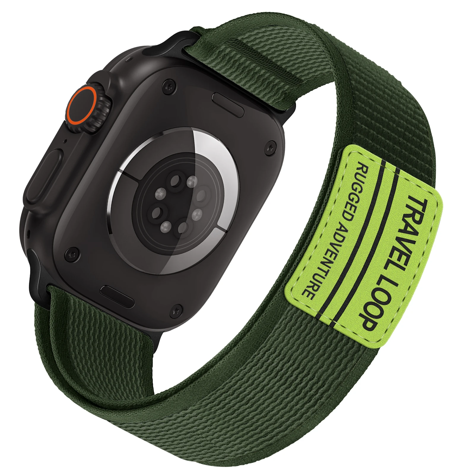 Ремни Trail Loop для Apple Watch Ultra 2 ремешок 49 мм 44 45 40 38 41 нейлоновый браслет iwatch series 10 9 7 8 se