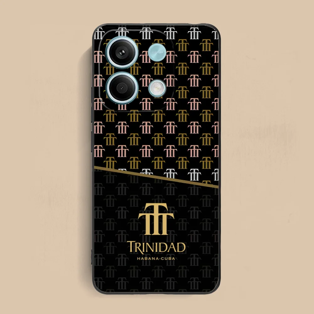 Mobile Trinidad Phone Case for Xiaomi Redmi Note 13 12 11 10 9 8 7 6 S A Pro Lite Plus 5G Black Cover Smartphone Cellphones